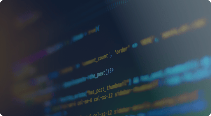 app coding on a computer screen